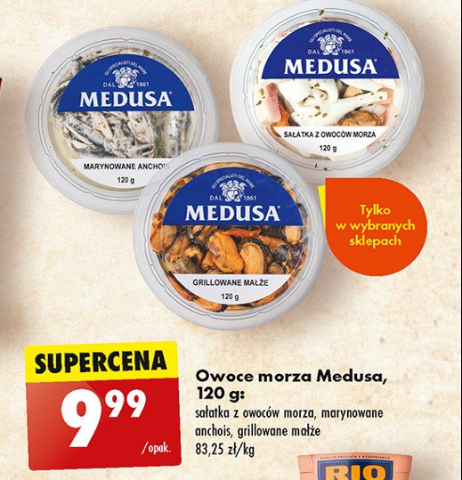 Sa艂atka z owoc贸w morza Medusa promocja