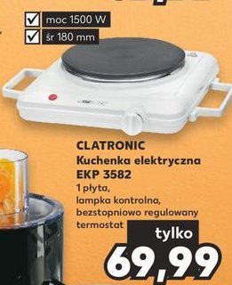P艂yta elektryczna ekp 3582 Clatronic promocja