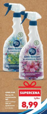 Spray do czyszczenia WC AMBI PUR różne rodzaje promocja w Kaufland
