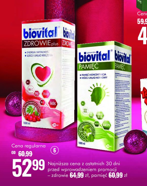 Preparat witaminowy Biovital pamięć promocja w Super-Pharm