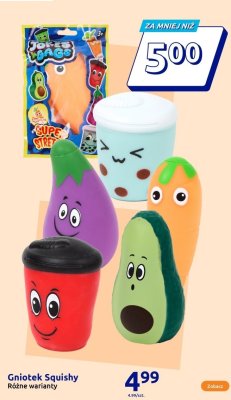 Gniotek Squishy różne warianty promocja w Action