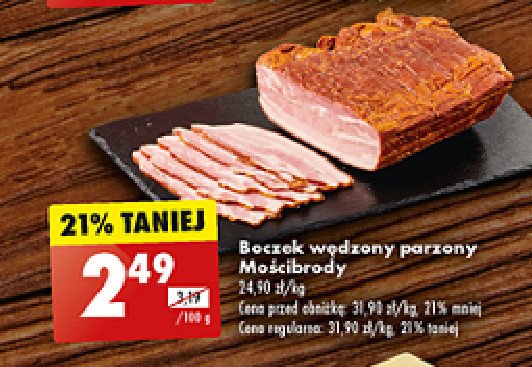 Boczek wędzony Mościbrody promocja