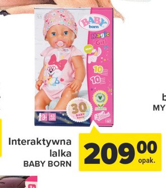 Lalka interaktywna bobas girl Baby born promocja
