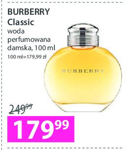 Woda perfumowana Burberry classic promocje