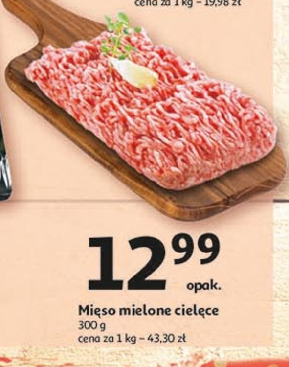 Mięso mielone cielęce promocja