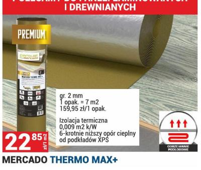 Izolacja termiczna Mercado Thermo Max+ promocja w Merkury Market