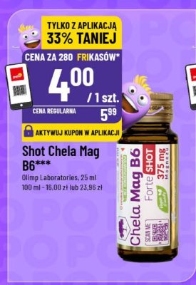 Shot Chela Mag B6 Olimp Laboratories promocja w POLOmarket