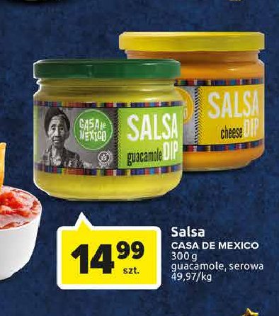 Dip salsa guacamole Casa de mexico promocja