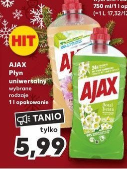 P艂yn do mycia konwalie Ajax floral fiesta Ajax . promocja