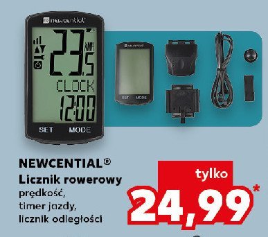 Licznik rowerowy Newcential promocja