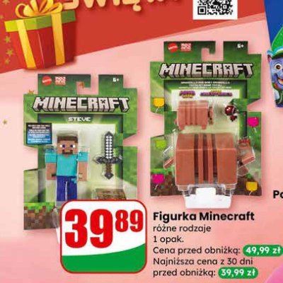 Figurka Minecraft różne rodzaje promocja w Dino