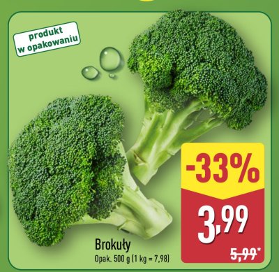 Brokuły promocja w Aldi