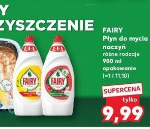P艂yn do mycia naczy艅 granat Fairy promocja