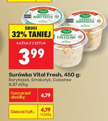 Surówka Vital Fresh Rarytasek 450g promocja w Biedronka