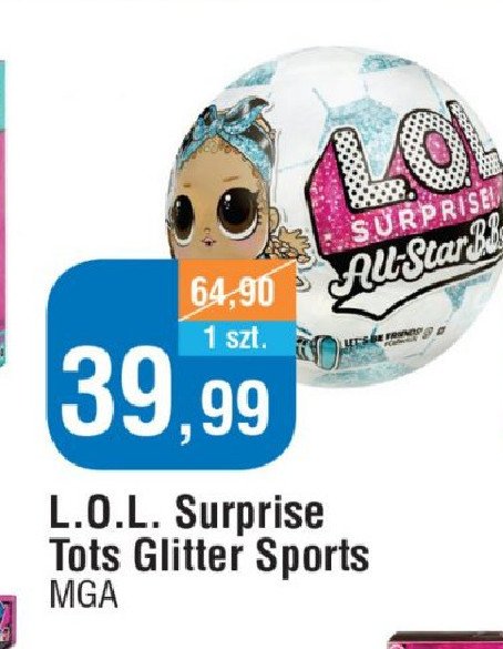 Lalka glitter sports Lol surprises promocja