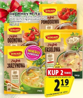 Zupa Winiary różne rodzaje promocja w Prim Market