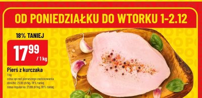 Pierś z kurczaka promocja w POLOmarket