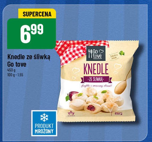 Knedle ze śliwką Gotove promocja