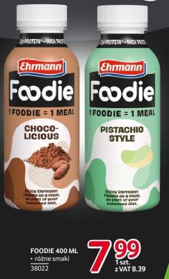 Napój Ehrmann Foodie promocja w Selgros