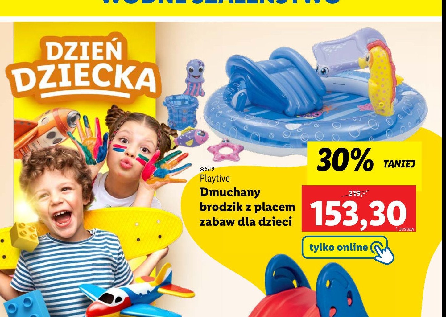 Brodzik do basenu Play tive junior promocja