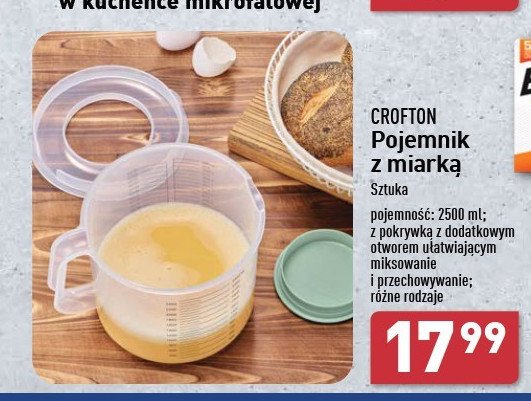 Pojemnik z miarką Crofton promocja