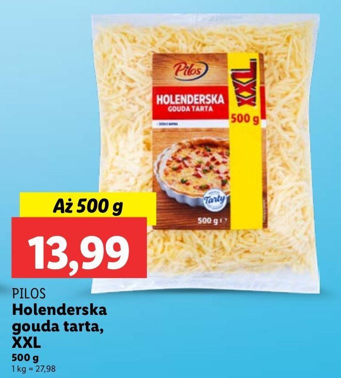 Ser gouda holenderska tarta Pilos promocja