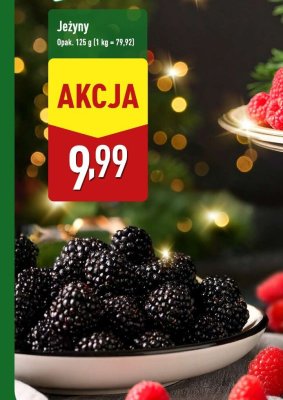 Jeżyny promocja w Aldi