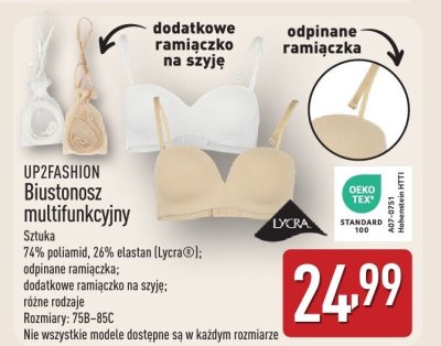 Biustonosz multifunkcyjny UP2FASHION promocja w Aldi