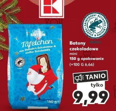Batony czekoladowe mini K-classic promocja