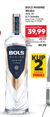 Wódka Marine Premium 40% alk. 0,7 l promocja w Kaufland