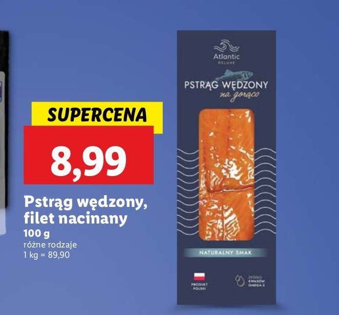 Filet z pst膮ga w臋dzony Atlantic (lidl) promocja