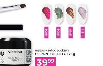 Żel matowy do zdobień OIL PAINT GEL EFFECT 11511 promocja w NEONAIL & NEO MAKE UP