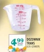 Dozownik transparentny 250 ml Domex promocja
