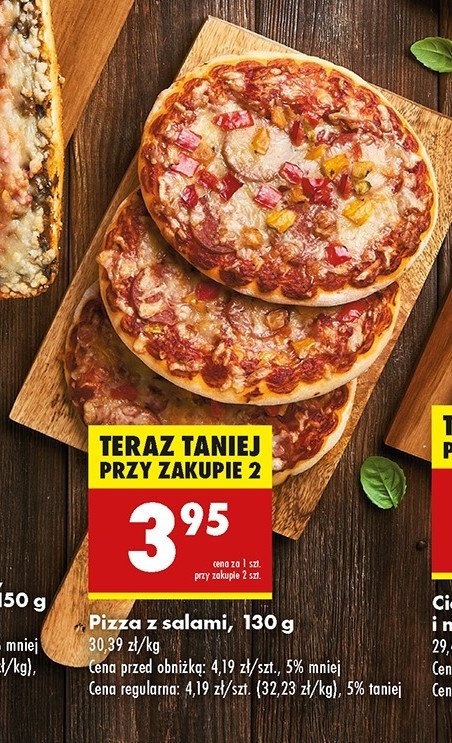 Pizza z salami promocja w Biedronka