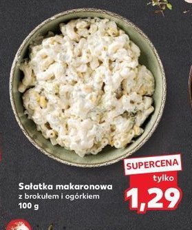 Sałatka makaronowa z brokułem i ogórkiem promocja w Kaufland