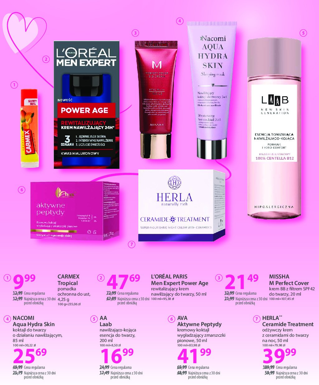 Krem bb no.25 Missha m perfect cover bb cream promocja w Hebe