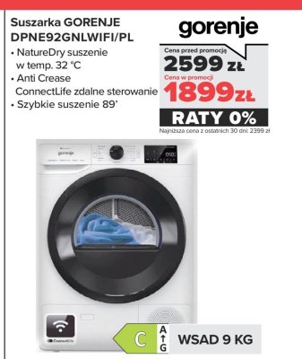 Suszarka DPNE92GNLWIFI/PL promocja w NEONET