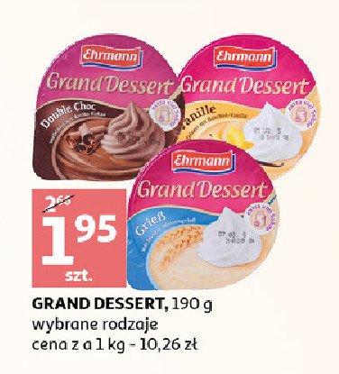 Deser grieb Ehrmann grand dessert promocja