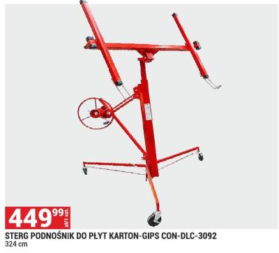 Sterg podnośnik do płyt karton-gips CON-DLC-3092 promocja w Merkury Market