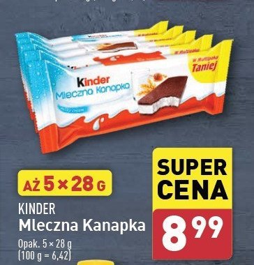 Baton Kinder mleczna kanapka promocja