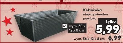 Keks贸wka 36 x 12 x 8 cm promocja