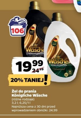 Żel do prania, różne rodzaje promocja w Netto