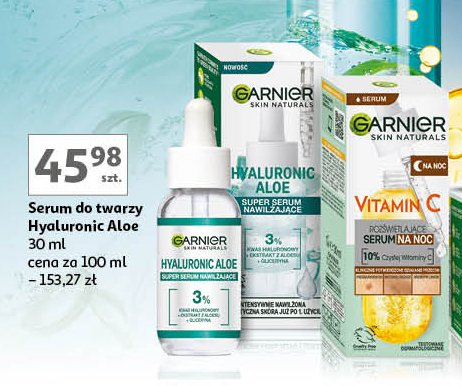 Serum na noc Garnier vitamin c promocja