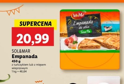 Empanadas z wieprzowiną Sol&mar promocja