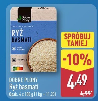 Ryż basmati Dobre Płon Dobre Plony promocja w Aldi