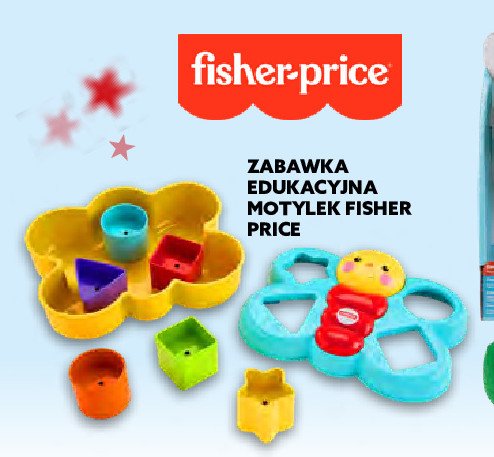 Motylek sorter kształtów Fisher-price promocja