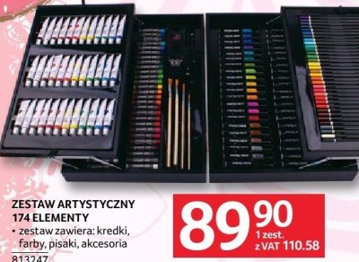 Zestaw artystyczny 174 elementy promocja w Selgros