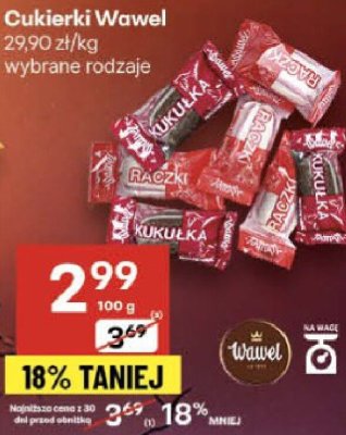 Cukierki promocja w Delikatesy Centrum