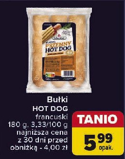 Bułka do hot doga francuskiego Schulstad promocja