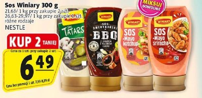 Sos Winiary 300 g różne rodzaje promocja w Prim Market